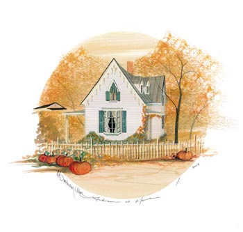 Autumn at Home - Artist Proof