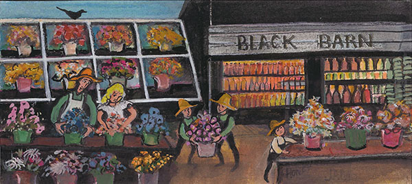 Blooming at the Black Barn Gicle