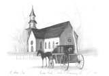 Bruton Parish Church, Williamsburg, Va. - Artist Proof