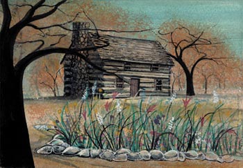 Cabin in the Park - Artist Proof