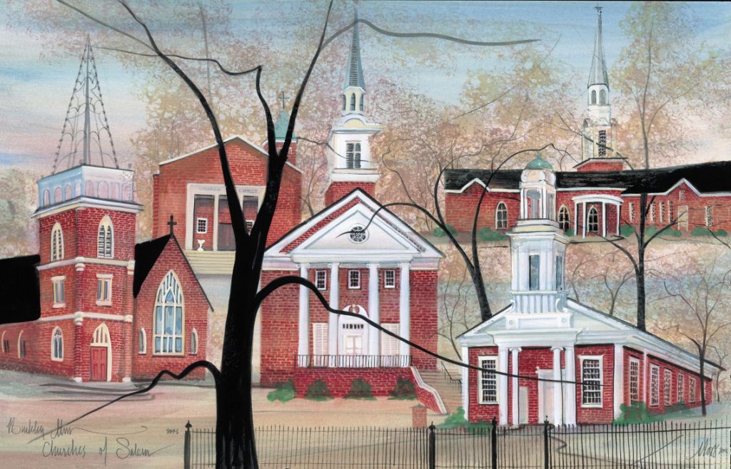 Churches of Salem - Artist Proof