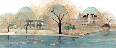Duck Pond Reflections - Artist Proof