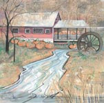Fall at the Clifton Mill - Artist Proof