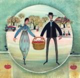 Gathering Apples Gicle - Artist Proof