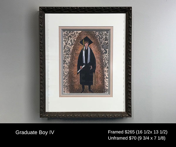 Graduate Boy IV Framed