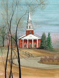 Harman Chapel at Bluefield College Gicle - Artist Proof