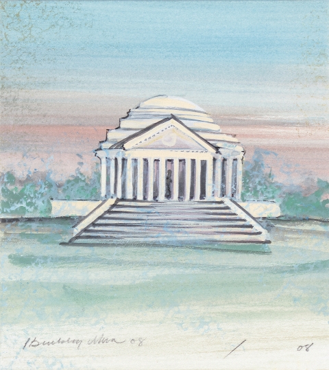 Jefferson Memorial, The - Artist Proof