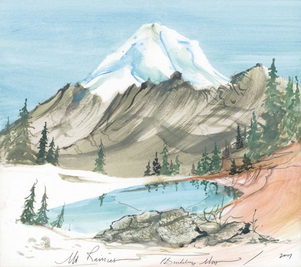 Mt. Rainier - Artist Proof