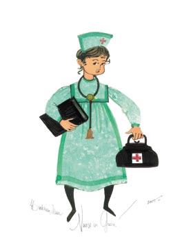 Nurse in Green ***Sold Out***