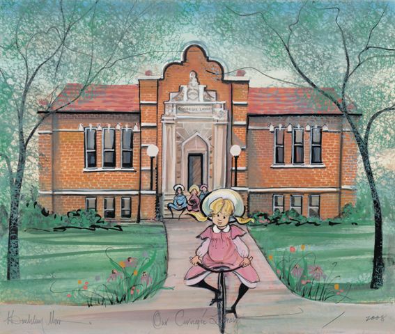 Our Carnegie Library - Artist Proof