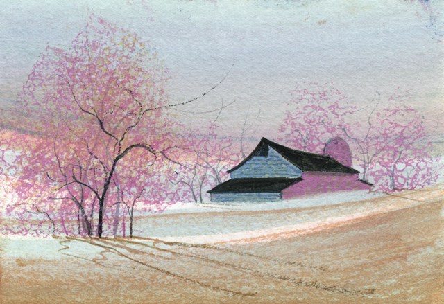 Red Bud in Bloom Gicle