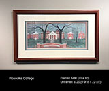 Roanoke College Framed