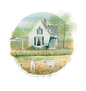 Spring at Home - Artist Proof