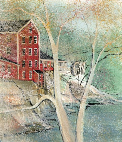 Spring Comes to the Clifton Mill Giclée