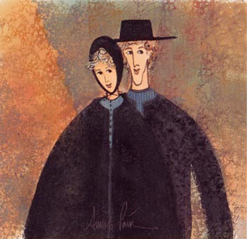 Amish Pair - Artist Proof