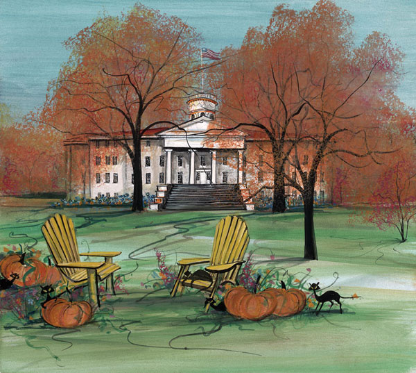 Autumn at Penn Hall Gicle - Artist Proof