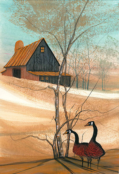 Autumn Together Gicle - Artist Proof