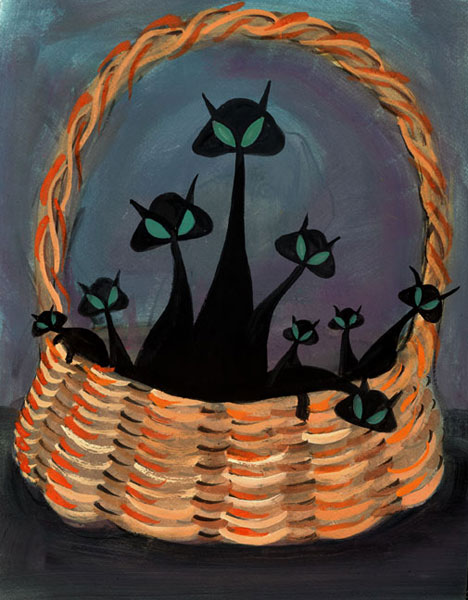 Basket of Mischief Gicle - Artist Proof