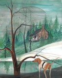 Cabin in the Pines Gicle - Artist Proof