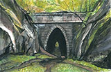 Clauduis Crozet Blue Ridge Tunnel Gicle - Artist Proof