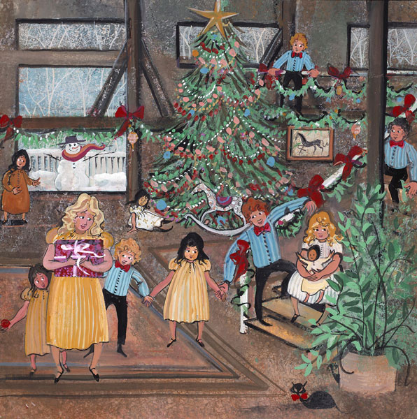 Christmas at The Barn Gicle - Artist Proof