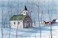 Church in the Woods - Artist Proof