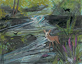 Cool Mountain Stream Gicle - Artist Proof