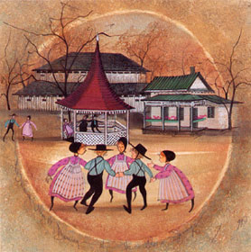 Dancing at the Warm Springs - Artist Proof