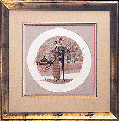 Engagement, The - Counted Cross Stitch Chart