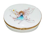Fairy Angel Porcelain Keepsake Box