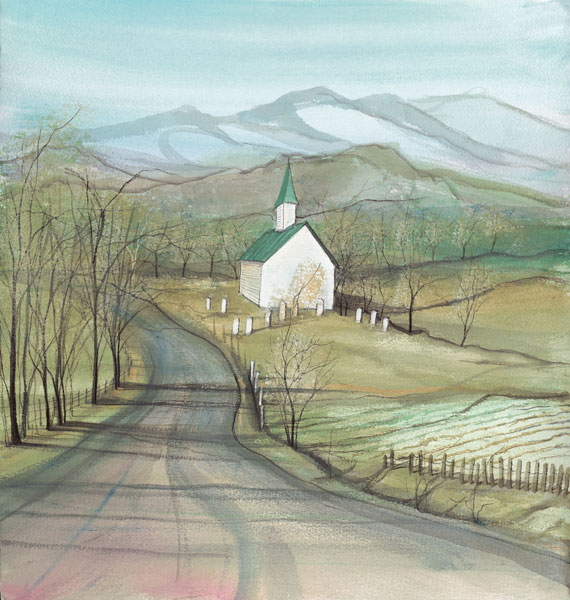 Faith in the Valley Gicle - Artist Proof