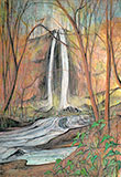 Falling Spring Falls Gicle - Artist Proof
