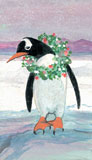Festive Penguin Gicle - Artist Proof