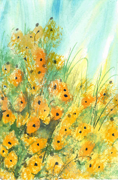 Flowers of Summer Gicle - Artist Proof