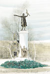 Francis Scott Key Monument - Artist Proof