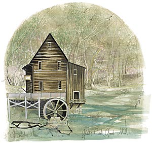 Glade Creek Grist Mill - Artist Proof