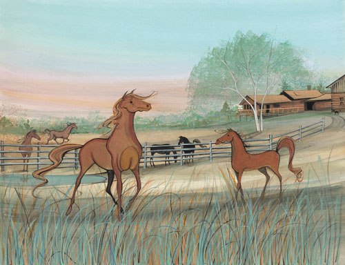 Greener Pastures Gicle - Artist Proof