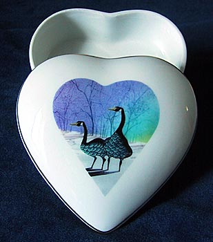 Never Ending Love-Porcelain Box