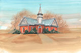 Immanuel Lutheran Church Gicle - Artist Proof