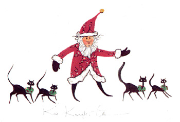 Kris Kringle's Cats - Artist Proof