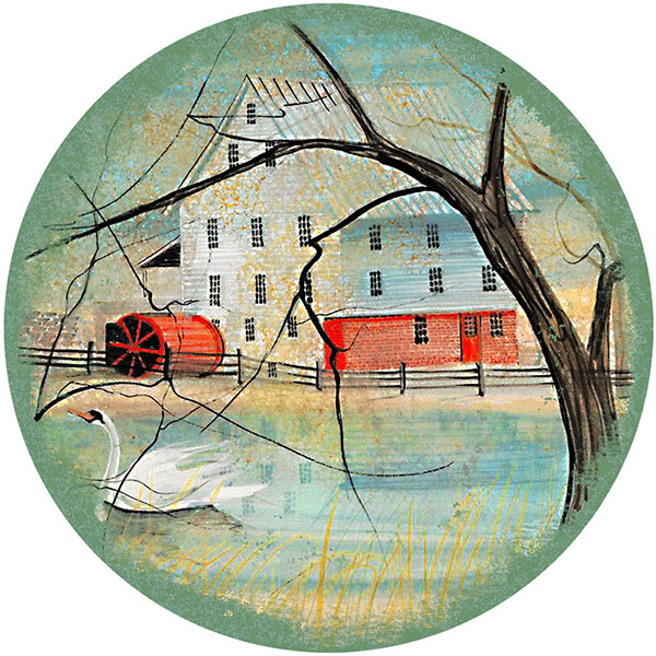 Ornament-Mill in the Summer, The
