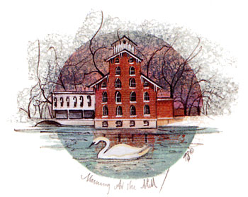 Morning at the Mill - Artist Proof