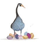 Moss Easter Goose