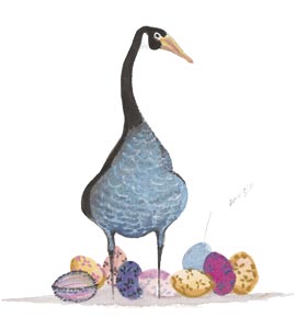 Moss Easter Goose