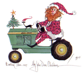 My John Deere Christmas - Artist Proof