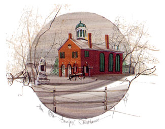 Old Fairfax Courthouse, The - Artist Proof