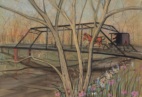 Old River Bridge Gicle - Artist Proof