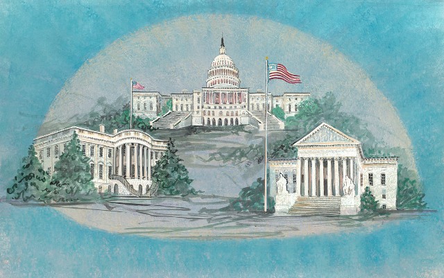 Our Capital City Gicle - Artist Proof