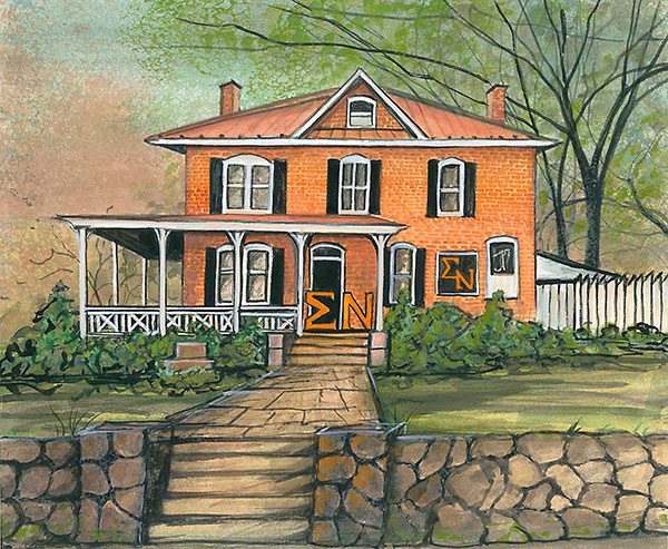 Our Fraternity House Gicle - Artist Proof