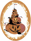 Ornament-Patriotic Pumpkin Stack